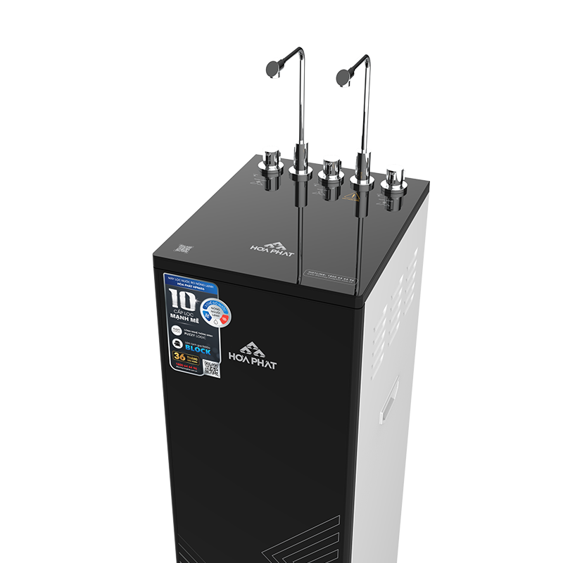 Máy lọc nước RO nóng lạnh Hòa Phát HPN656 - đạt chuẩn uống trực tiếp tại vòi - bảo hành 36 tháng - Hàng chính hãng
