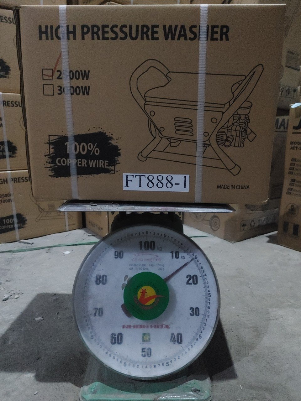 Máy Rửa Xe 2500W Fanton FT888-1