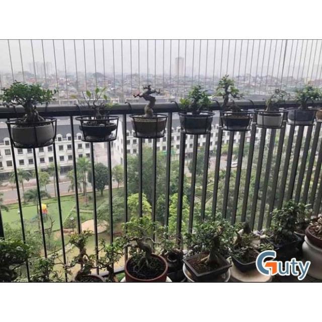 Kệ Treo Hoa Ở Ban Công Bằng Sắt Không Rỉ, An Toàn, Siêu Bền, Đẹp, Dễ Dàng Sử Dụng