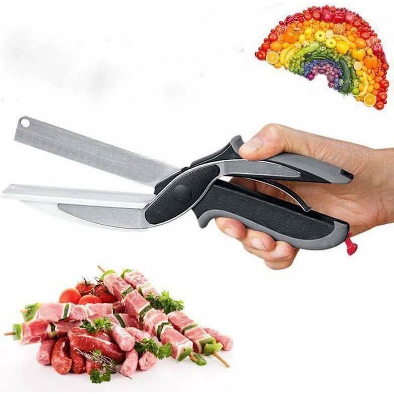 Kéo đa năng 3 trong 1 cắt rau,củ quả không rỉ cho nhà bếp cực tiện dụng