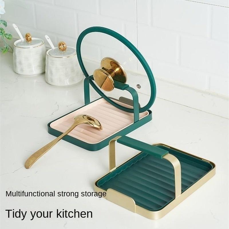 Giá Đỡ Nắp Nồi Và Thìa Để Bàn Thiết Kế Đa Năng Tiện Dụng Cho Nhà Bếp
