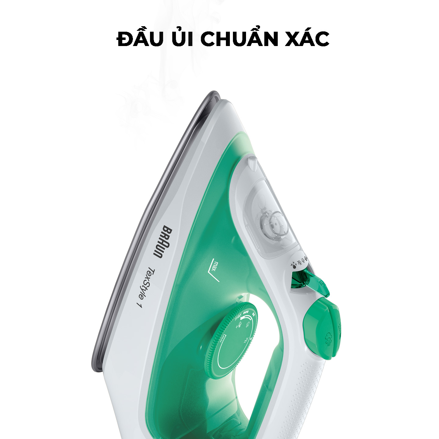 Bàn là hơi nước Braun SI1040GR-Hàng chính hãng