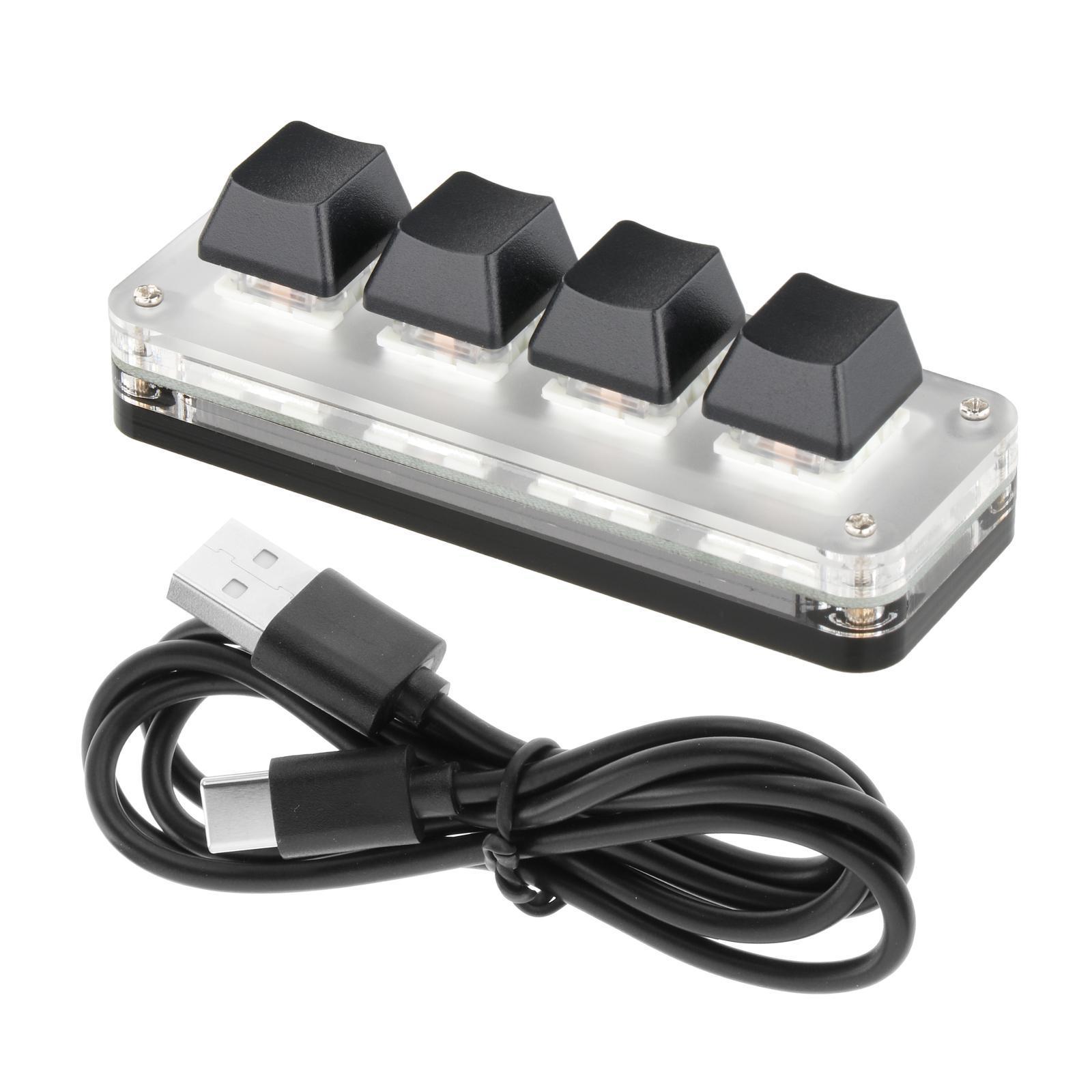 Mini Mechanical Gaming Keypad, Multifunctional Standard Keyboard for Windows
