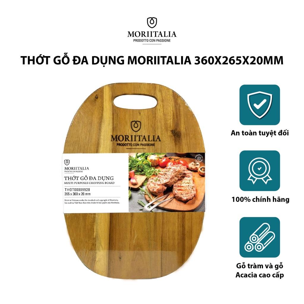 Thớt gỗ Moriitalia bền đẹp đa dụng kháng khuẩn cao THOT00009928