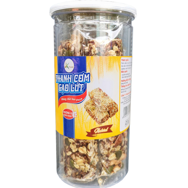 Thanh Gạo Lứt Ngũ Cốc Siêu Hạt Thơm Ngon SK FOOD - Mỗi Hũ 250g
