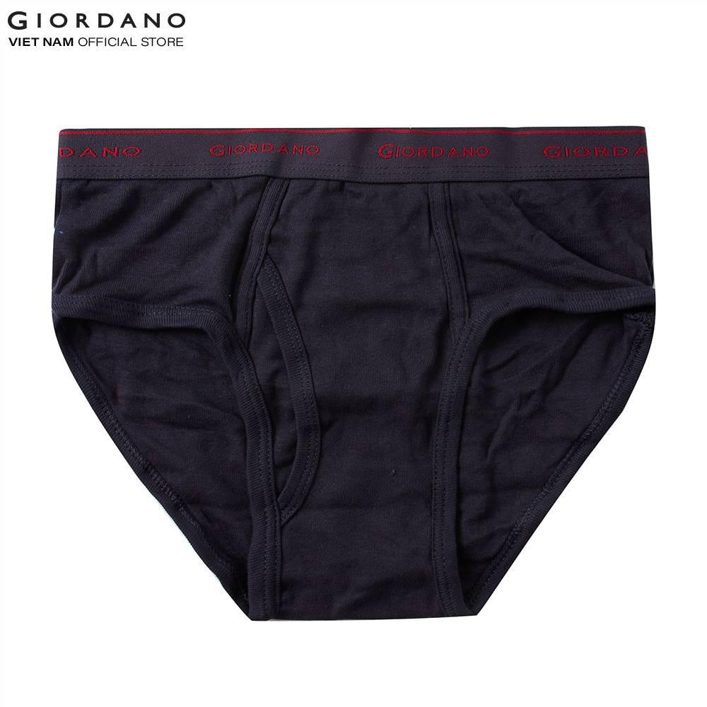 Bộ 6 Quần Lót Nam Dạng Tam Giác Giordano Cotton Briefs 0117701437