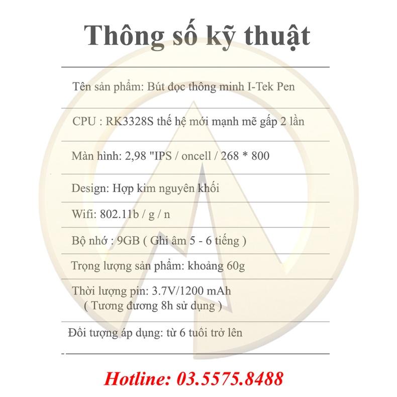 (HÀNG CHÍNH HÃNG) Bút Thông minh I-Tek (Phiên bản Tiếng Việt tối ưu chuyên sâu. )