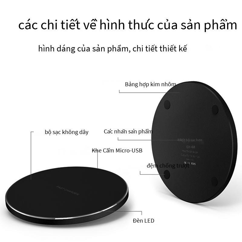 Khuyến mại Bộ sạc không dây dành cho xe hơi 3 trong 1 của Amazon Văn phòng dành cho máy tính để bàn Áp dụng cho Bộ sạc không dây Apple Huawei