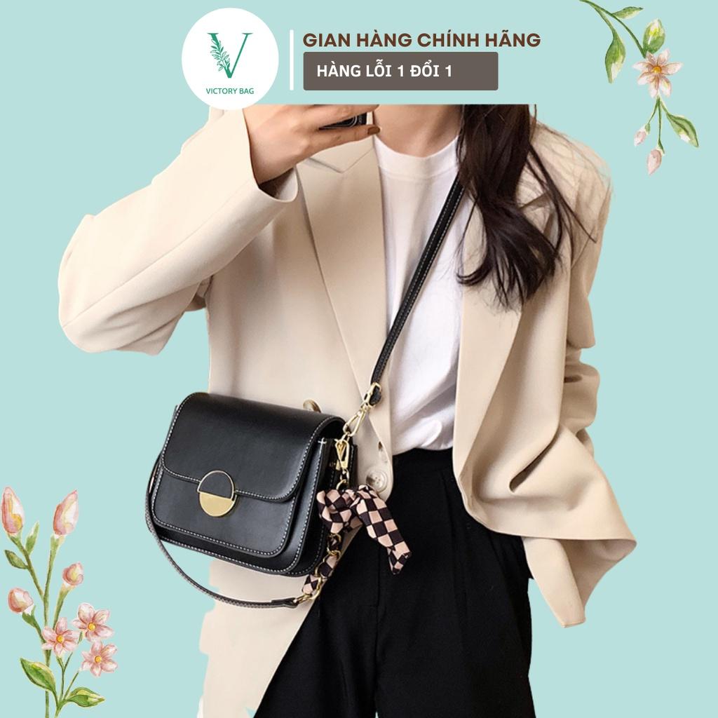 Túi Đeo Chéo Nữ HotTrend Kèm Nơ Đi Chơi Đi học siêu Đẹp Chất Da Bóng Cao Cấp SKU : 339 - Victory