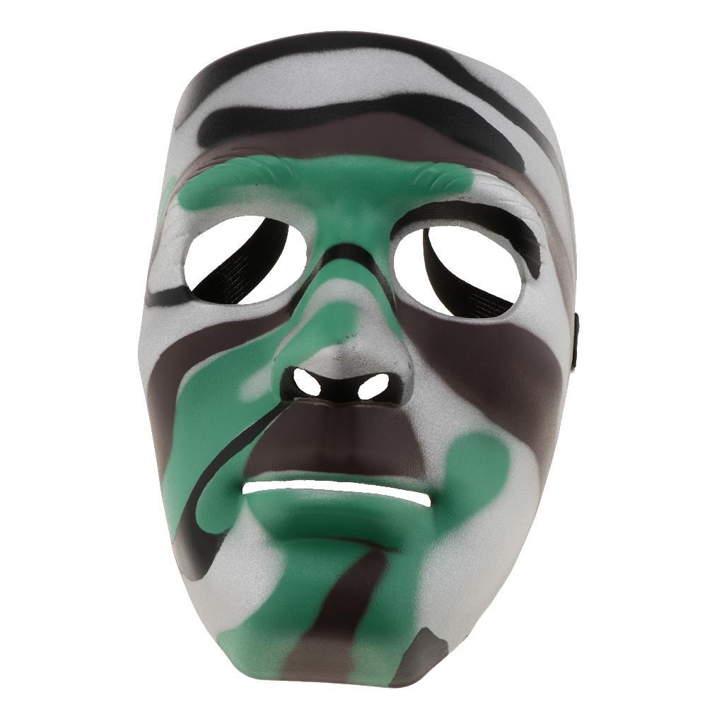 Halloween Adult Plastic Mask Full Face Masquerade Mask Cosplay Party Costume