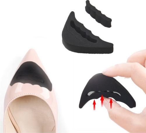 Miếng lót giày mút giảm đau đầu ngón cho giày bít ngón, đệm êm ngón chân dành cho giày nam và nữ