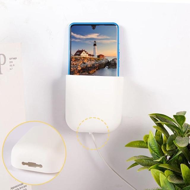 Giá nhựa màu mini dán tường đa dụng