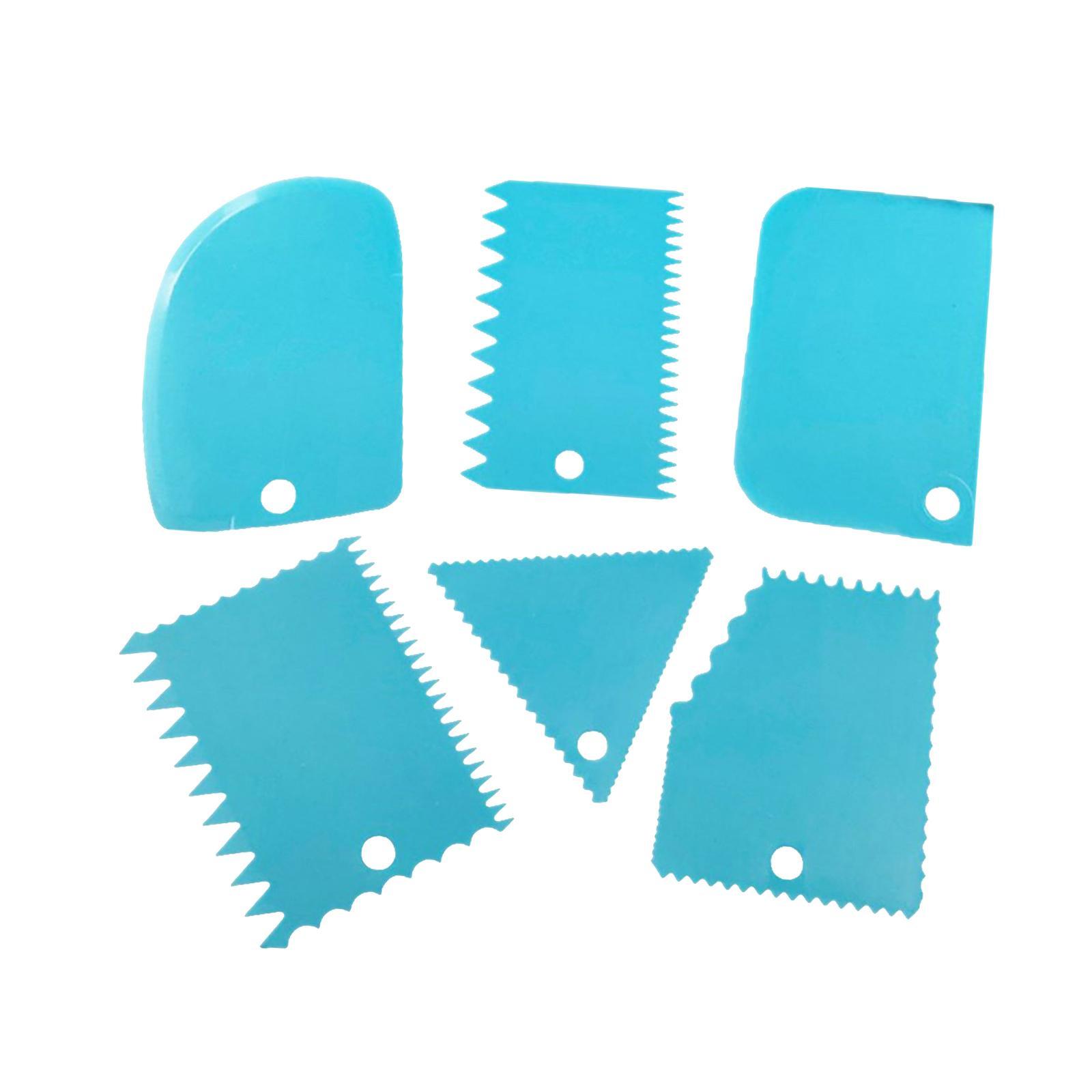 Cake Scraper Blue