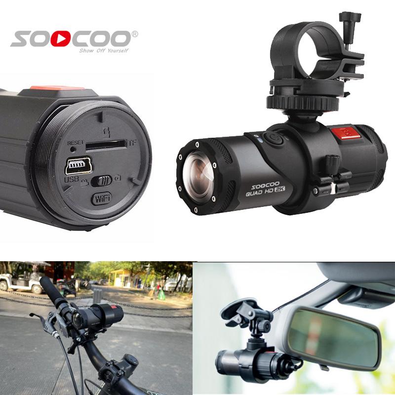 Camera Hành Động Chống Nước 4K WiFi Mũ Bảo Hiểm Video Camera Cho Xe Máy Xe Đạp Xe Đạp Mũ Bảo Hiểm Moto Máy Quay Thể Thao Cam SOOCOO S20