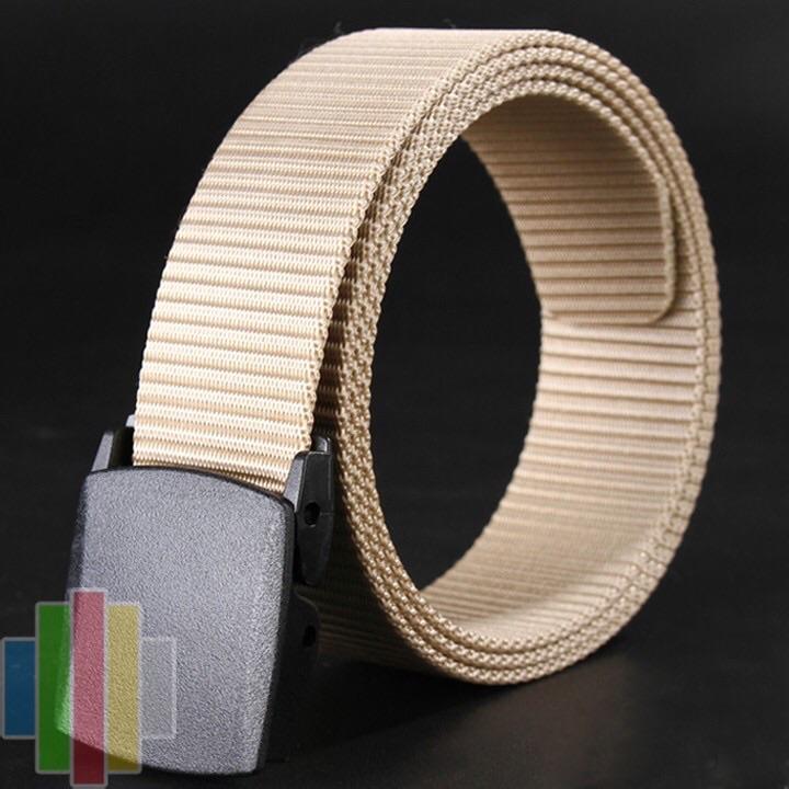 Thắt lưng vải Nylon khoá nhựa OPPTL - Xanh tím than