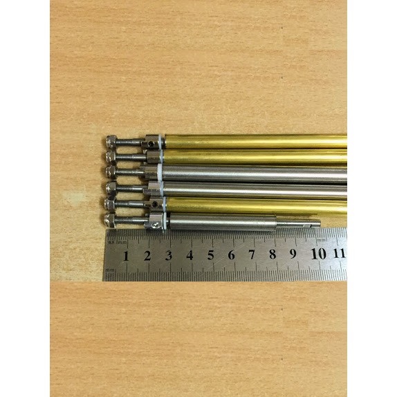 Trục nối từ động cơ tới chân vịt của tàu đủ kích cỡ lõi 4mm