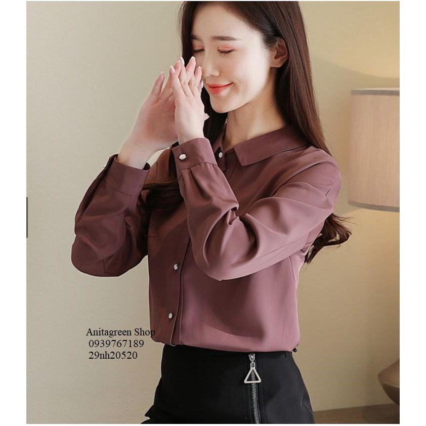 Nh20520-SƠ MI NỮ CÔNG SỞ s-6xl