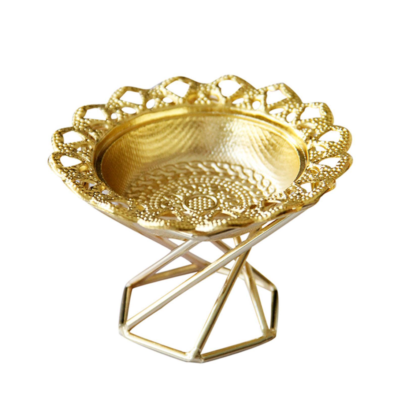 Gold Tealight Candle Holder Centerpieces Living Room Candlestick