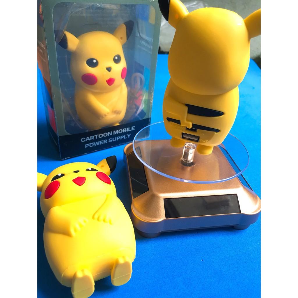 SẠC DỰ  PHÒNG PIKACHU cho điện thoại máy tính bảng mã T340 3036