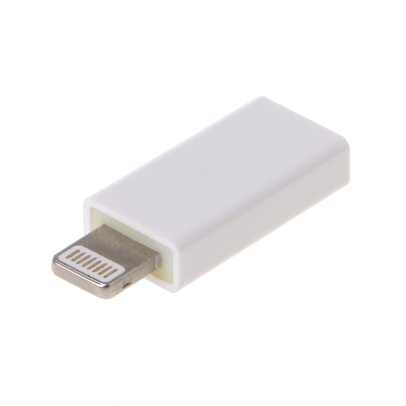 ĐẦU CHUYỂN USB TYPE C SÁNG LINGTNING CHO iPHONE iPAD JACK ANDROID ADAPTER - MẦU TRẮNG