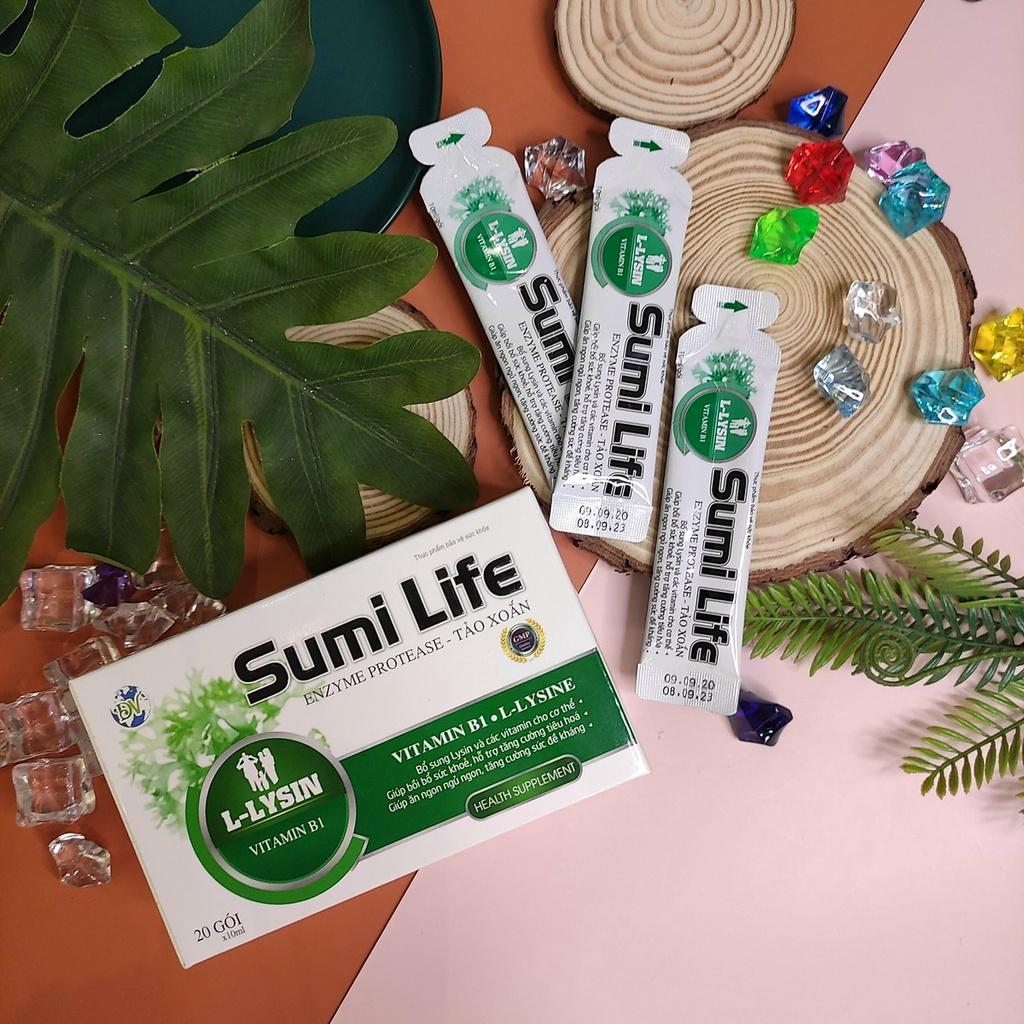 Tảo gen dinh dưỡng Sumi Life - Hộp 20 gói