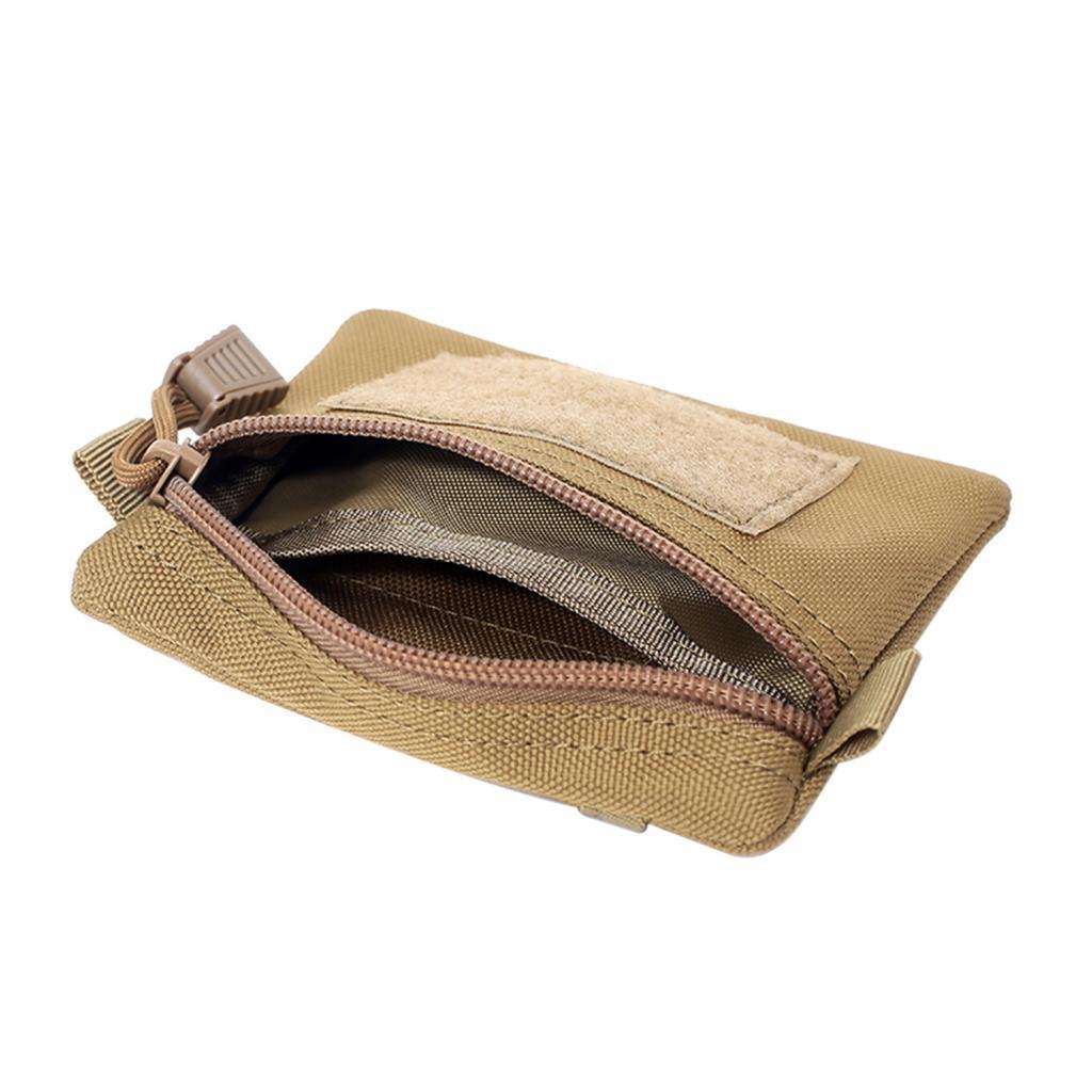 2pcs Wallet Key Pouch Molle Gadget Pouch Accessory Bag