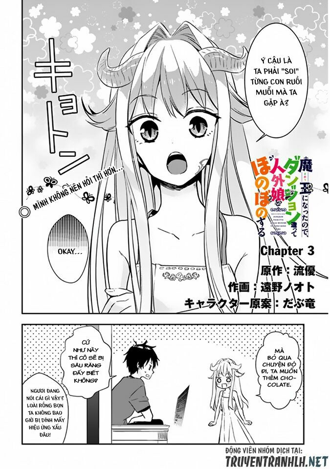maou ni natte node, dungeon tsukutte jingai musume to honobono suru chapter 3.2 2
