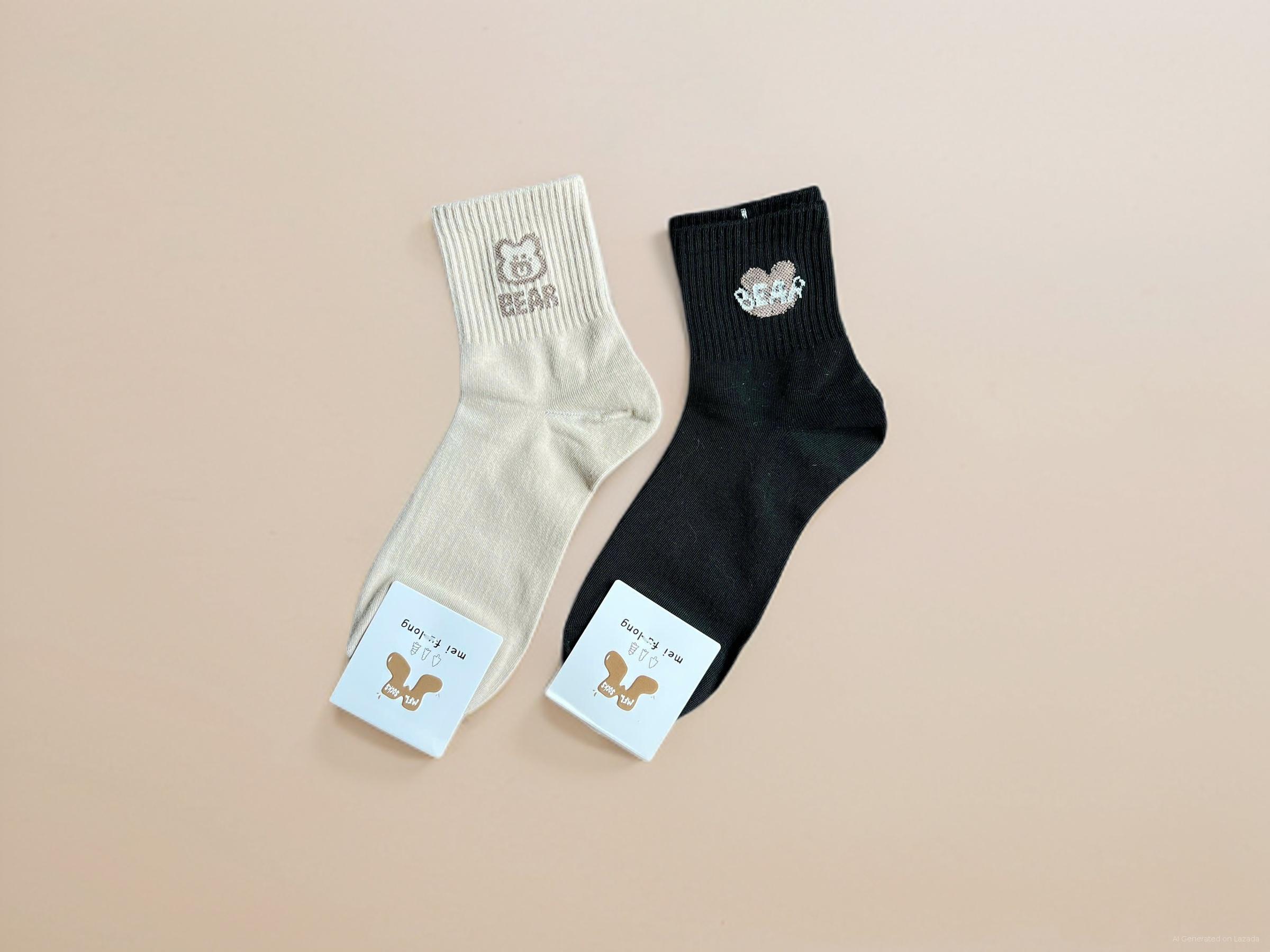 SET 5 ĐÔI TẤT VỚ NỮ CAO CỔ MÃ 21 DÀNH CHO NỮ