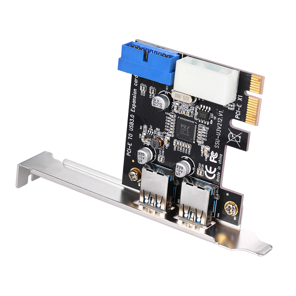Đầu Nối IDE 4-Pin Superspeed 2 Cổng USB 3.0 PCI-E PCI Express 19-Pin USB3.0 4-Pin Cấu Hình Thấp