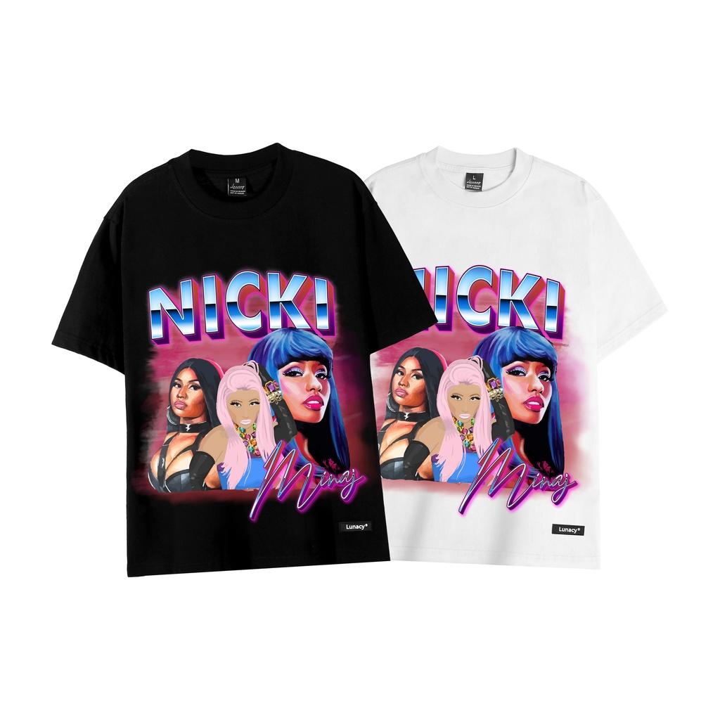 Áo Thun Local Brand Unisex LUNACY Nicki Minaj 100% Cotton Form Oversize