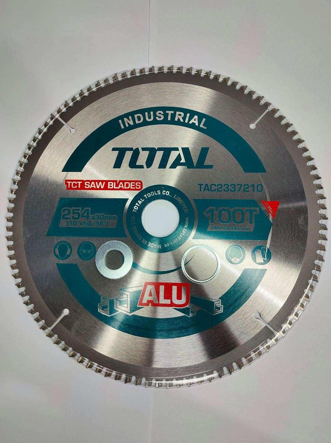 LƯỠI CƯA NHÔM HỢP KIM 100 RĂNG 254MM, 250MM, 305MM TOTAL TAC2337210, TAC23314410T, TAC2339212 - HÀNG CHÍNH HÃNG