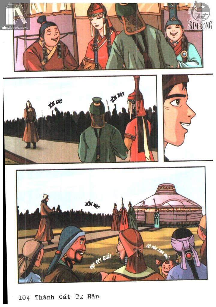 thành cát tư hãn chapter 24 25