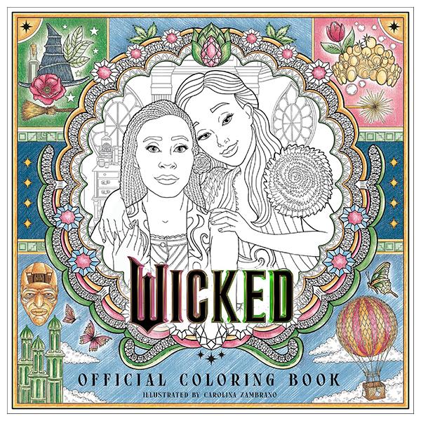 Sách ngoại văn: Wicked Film Official Coloring Book