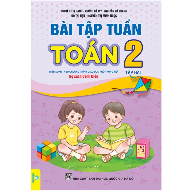 Sách - Bài Tập Tuần Toán 2  - Biên soạn theo CT GDPT mới - Cánh Diều