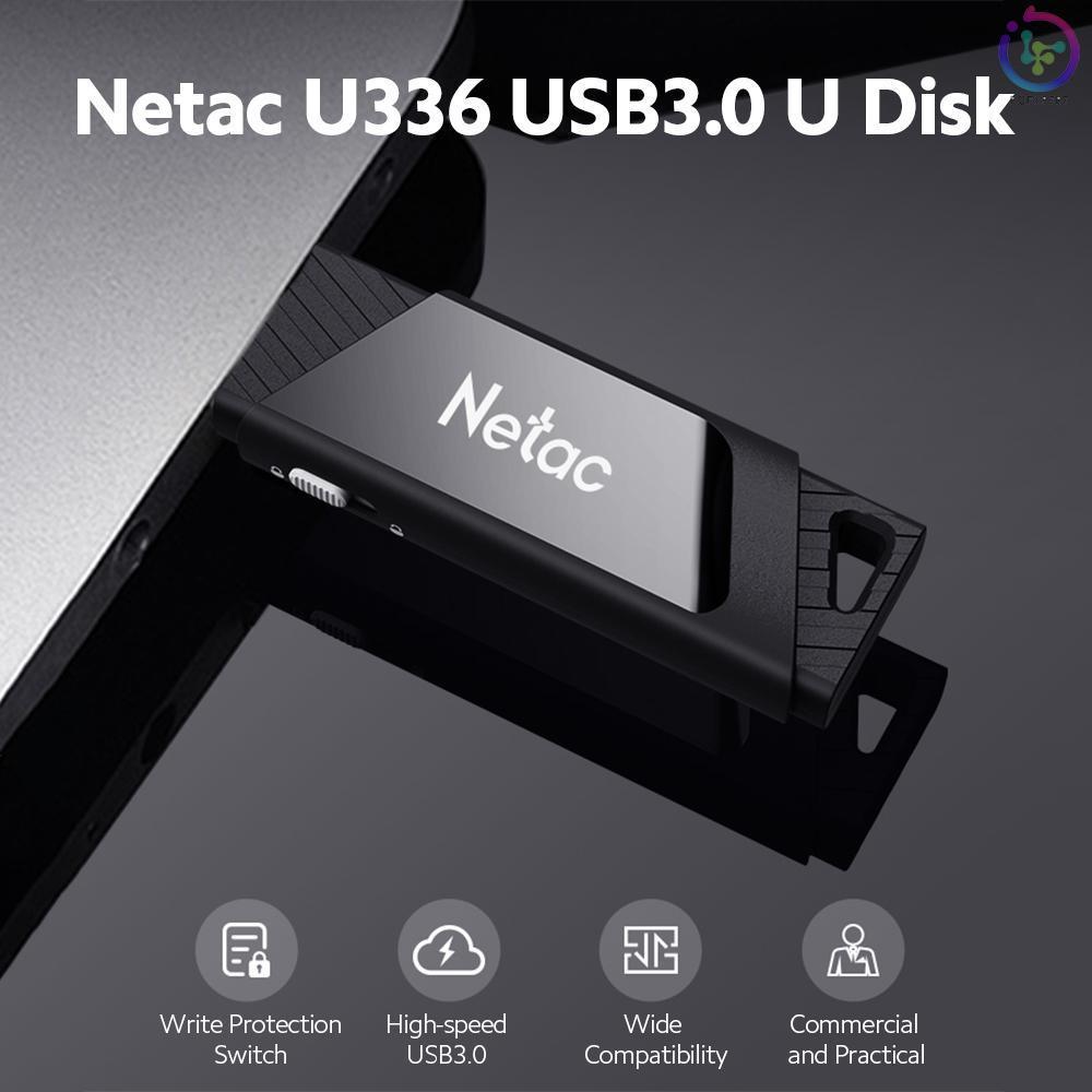 Usb Netac U336 USB3.0 16GB Tốc Độ Cao Màu Đen
