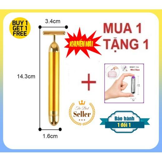 (Mua 1 Tặng 1) Bút Mát Xa Rung Cầm Tay Mát Xa Mát Mạnh Pin Sạc 102 Cao Cấp (Hàng Mới 100% Có Sẵn) FMA1023