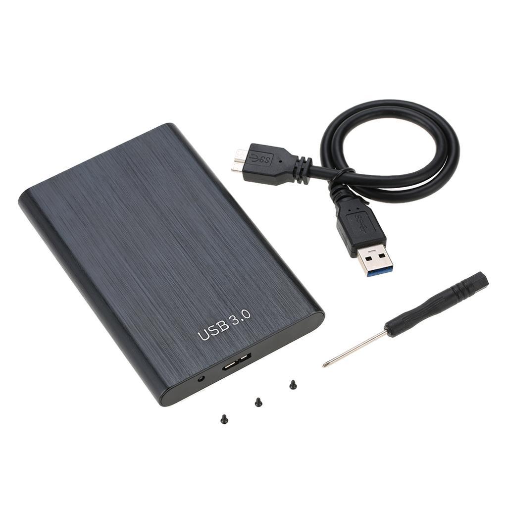 2.5 inch USB 3.0 SSD HDD Enclosure Case 6 Gbps  Mobile Disk Case