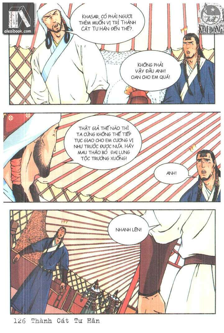thành cát tư hãn chapter 61 6