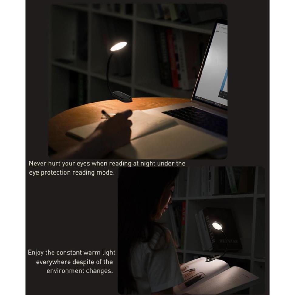Đèn đọc sách mini, pin sạc tiện dụng Baseus Comfort Reading Mini Cll.P Lamp