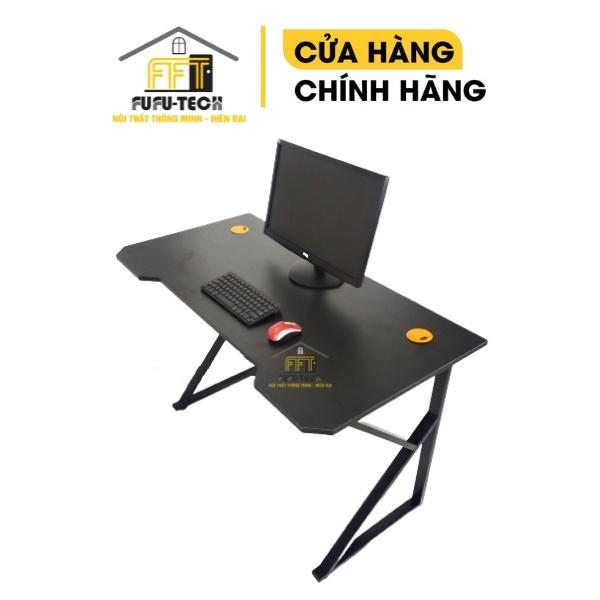 Bàn Chữ K Gaming FUFUTECH Mặt Gỗ MDF 120x60 cm Khung Chân Sắt Sơn Tĩnh Điện Chống Hoen Gỉ Tốt