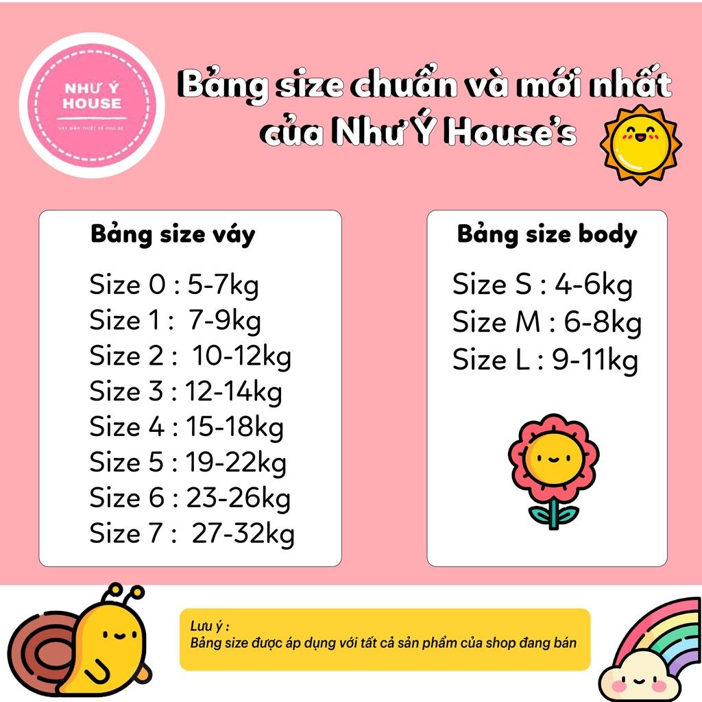 Váy trẻ em đi học 8-30kg MAXNHƯ Ý HOUSES- Hàng Thiết Kế từ 1,2,3,4,5,6,78 Tuổi - Váy hoa nhí ren trắng