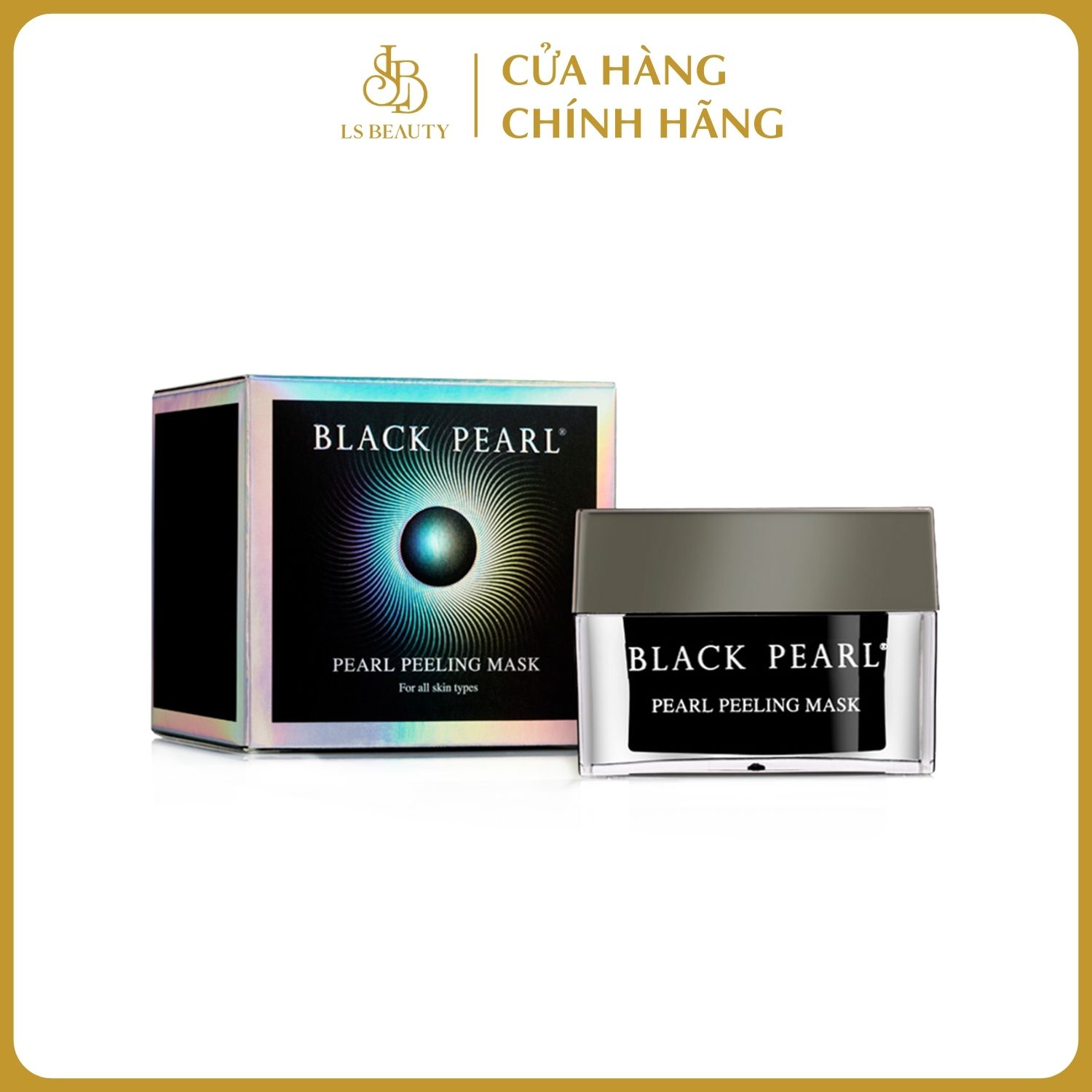 Mặt Nạ Tẩy Tế Bào Chết Ngọc Trai Black Pearl - Pearl Peeling Mask - Giảm Thiểu Tế Bào Chết, Giảm Thiểu Mụn Cám, Giúp Làn Da Sáng Mịn Tự Nhiên