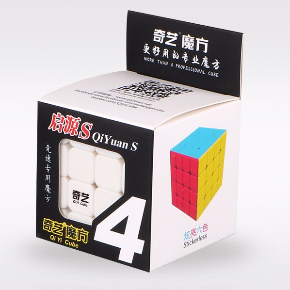 Đồ Chơi Rubik 4x4x4 Không Viền Sắc Màu