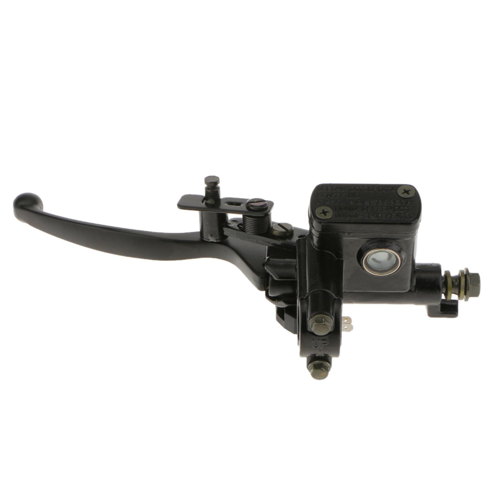 Left and Right Hydraulic Brake Master Cylinder Lever 50 70 90 125cc ATV Quad