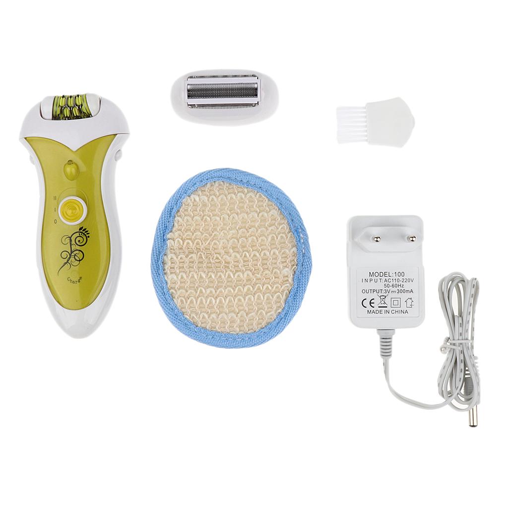 Electric Shaver Hair Removal Trimmer Body Hair Epilator Rechargeable EU Plug