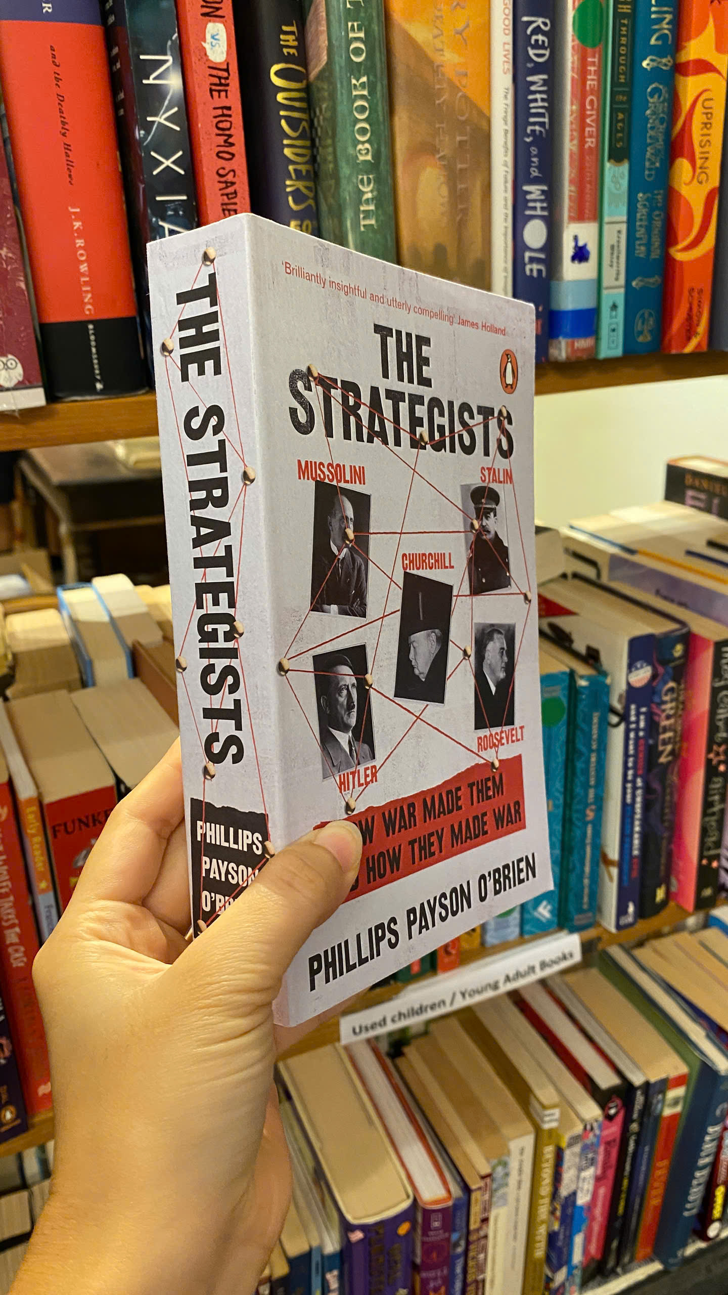 Sách - The Strategists by Phillips Payson O'Brien | Military History / War / Ngoại văn Nhập khẩu UK