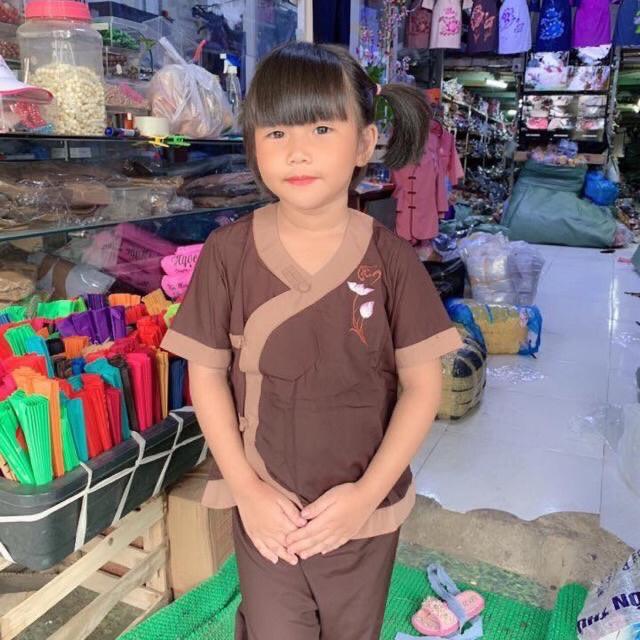 ĐỒ LAM ĐI CHÙA Cho Bé iu Mẫu Tim Phối Bé