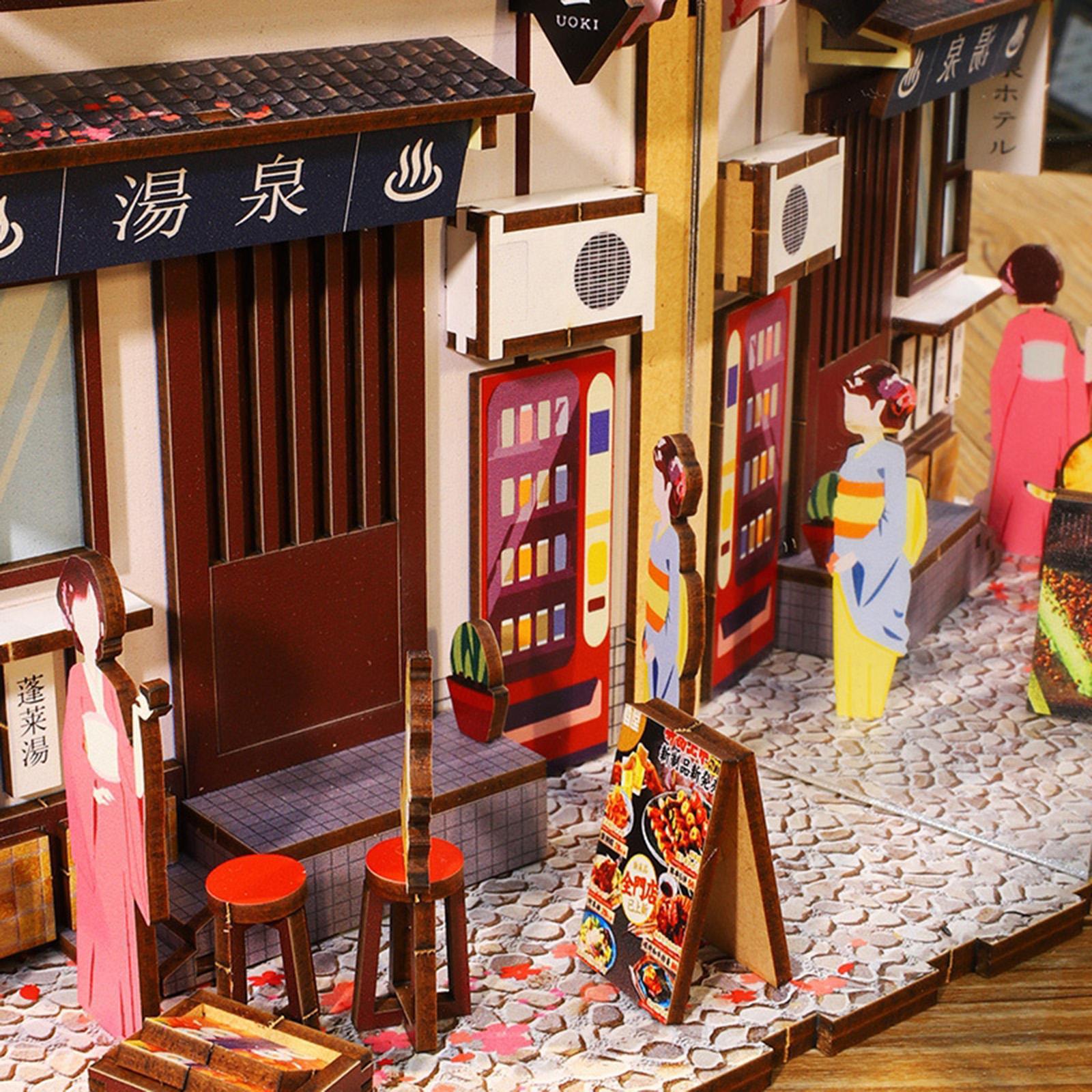 Dollhouse Kit 3D Puzzle with LED & Furniture Accessory Valentine'S Gift