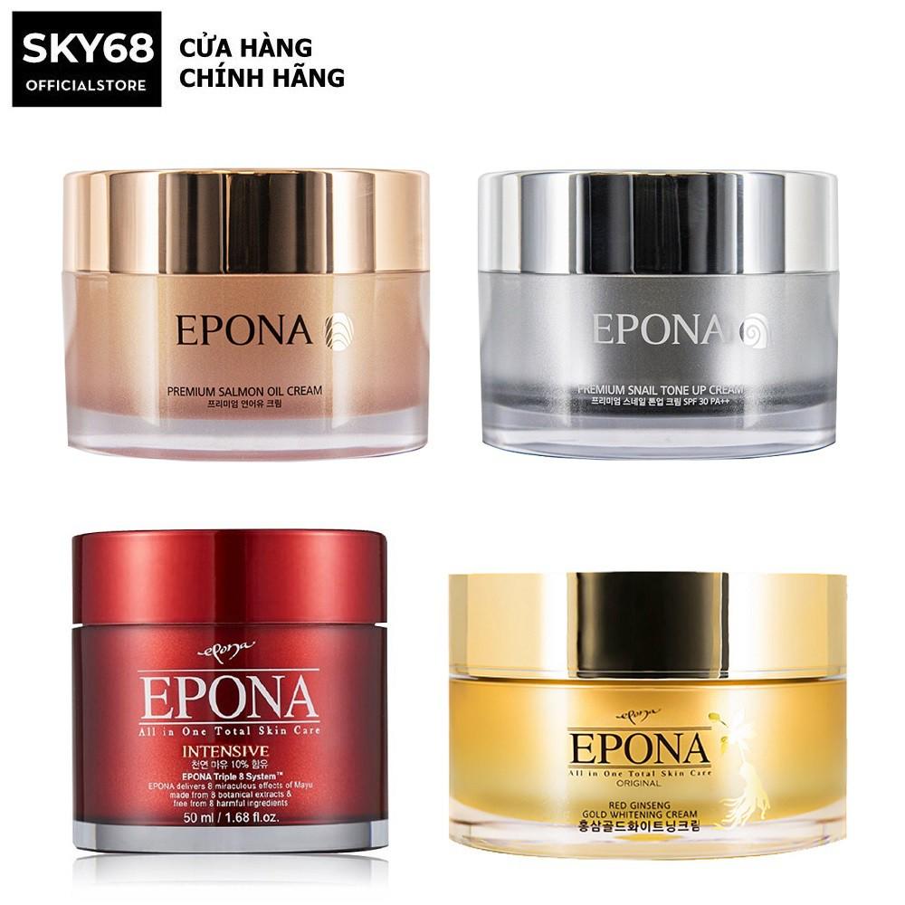 Kem Dưỡng Trắng Da, Chống Lão Hóa Mờ Thâm Nám, Mờ Nếp Nhăn, Phục Hồi Da Hư Tổn Epona 50ml