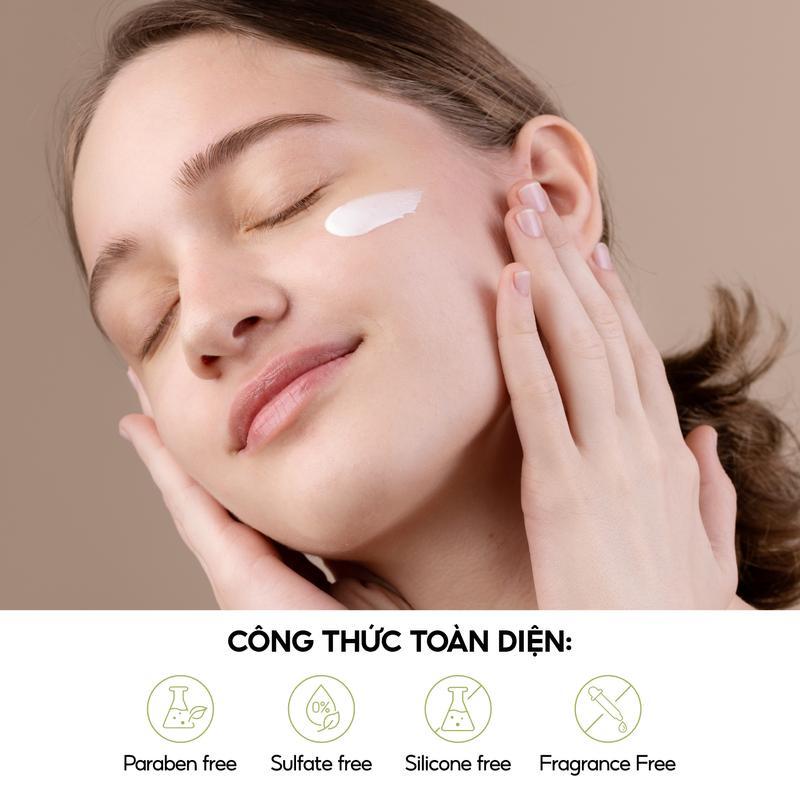 Combo Gel Chấm Mụn, Sữa Rửa Mặt, Kem Dưỡng Ẩm The Cafuné Dành Cho Da Mụn Giúp Da Sáng Bóng Giảm Mụn 120gram